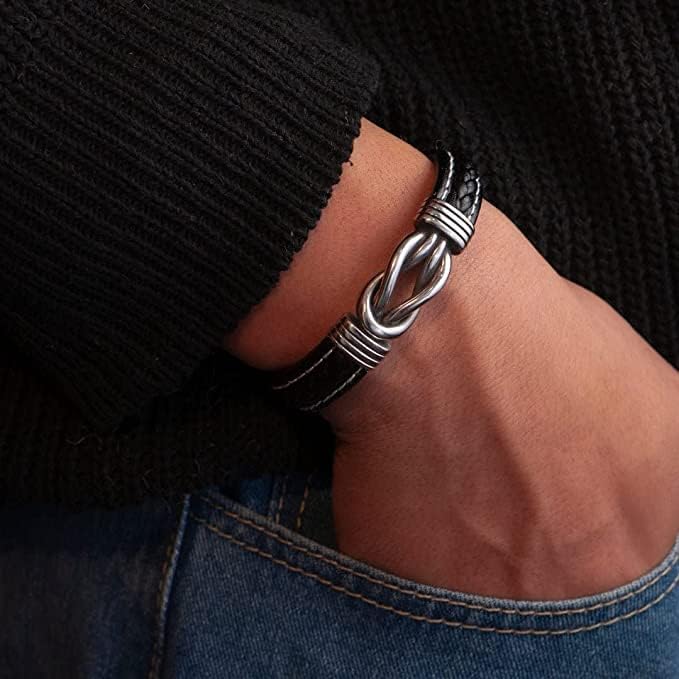 To My Son - Never Alone Forever Linked Bracelet