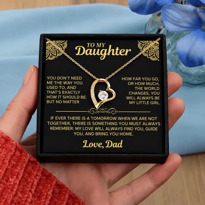 To My Daughter - You Will Always Be My Little Girl - Gift from Dad