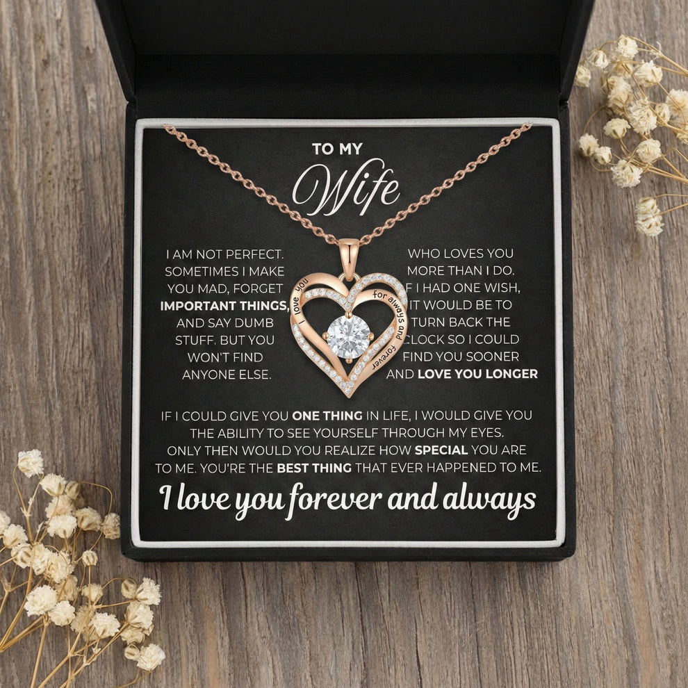 To My Wife Necklace - Gift from Husband – Love Letters