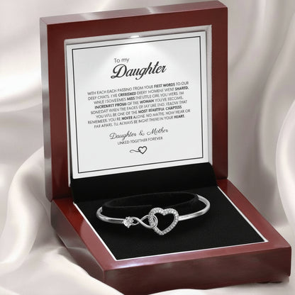 To My Daughter - Forever Connected Bracelet