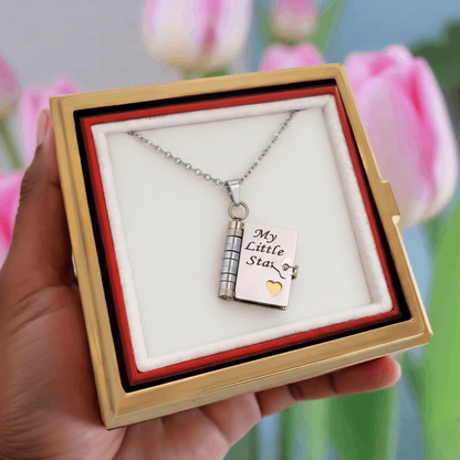 My incredible Daughter Book Necklace