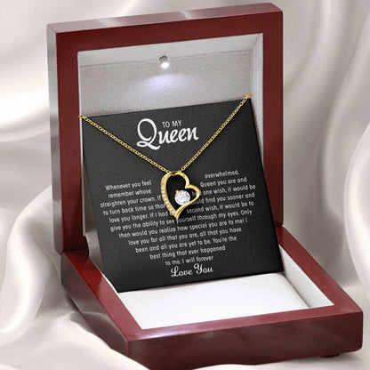 To my Queen – Heart Necklace