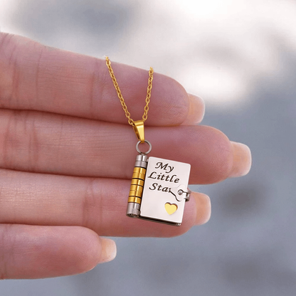 My incredible Daughter Book Necklace