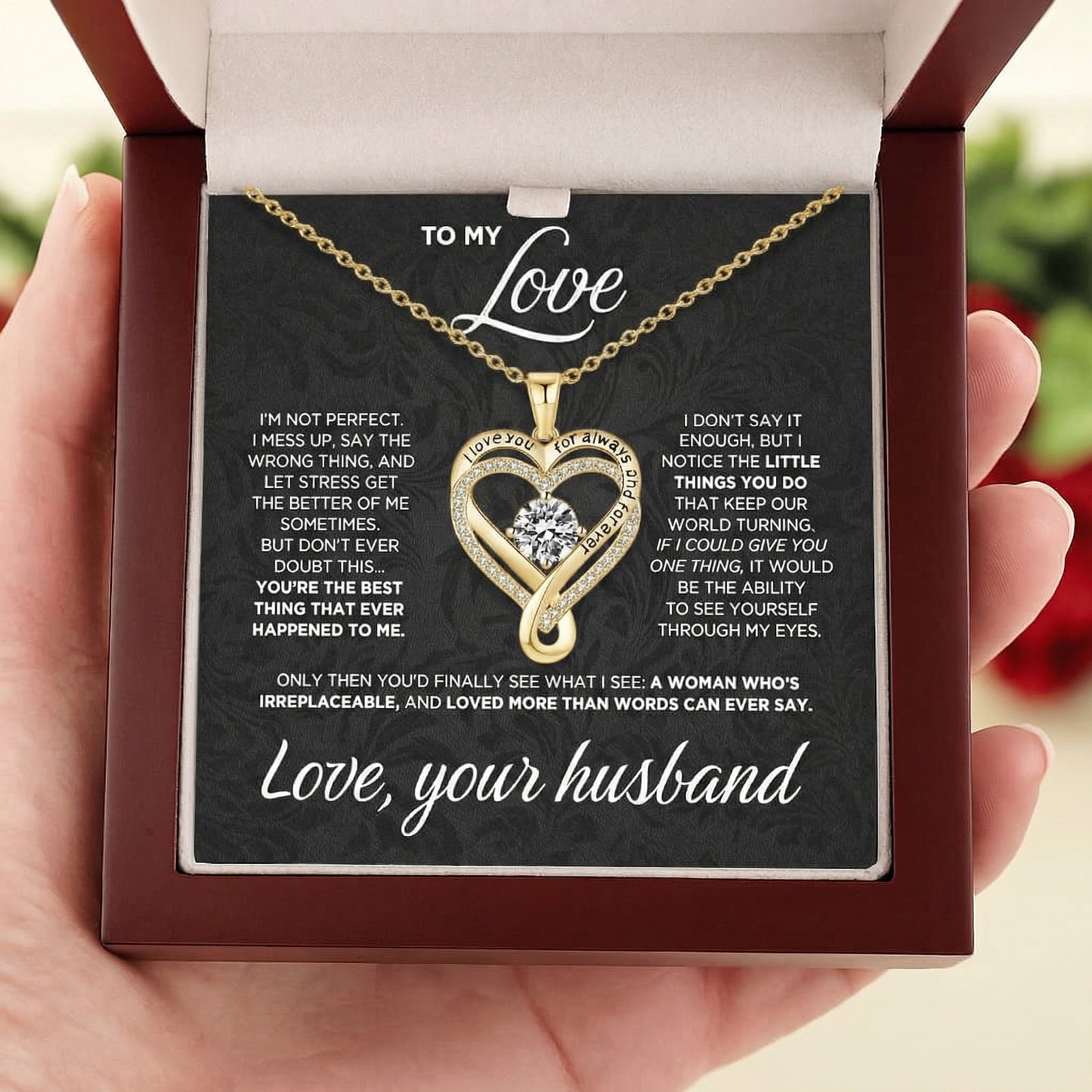To My Love - Forever Love Necklace