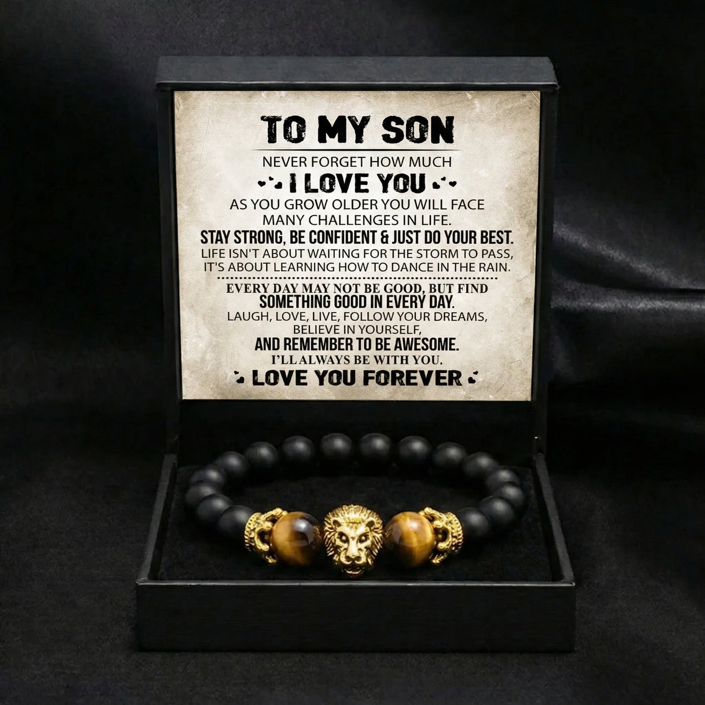 To My Son - King Lion Bracelet