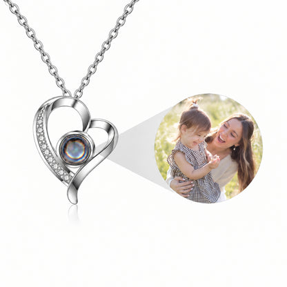 To My Daughter Photo Necklace - Gift from Mom