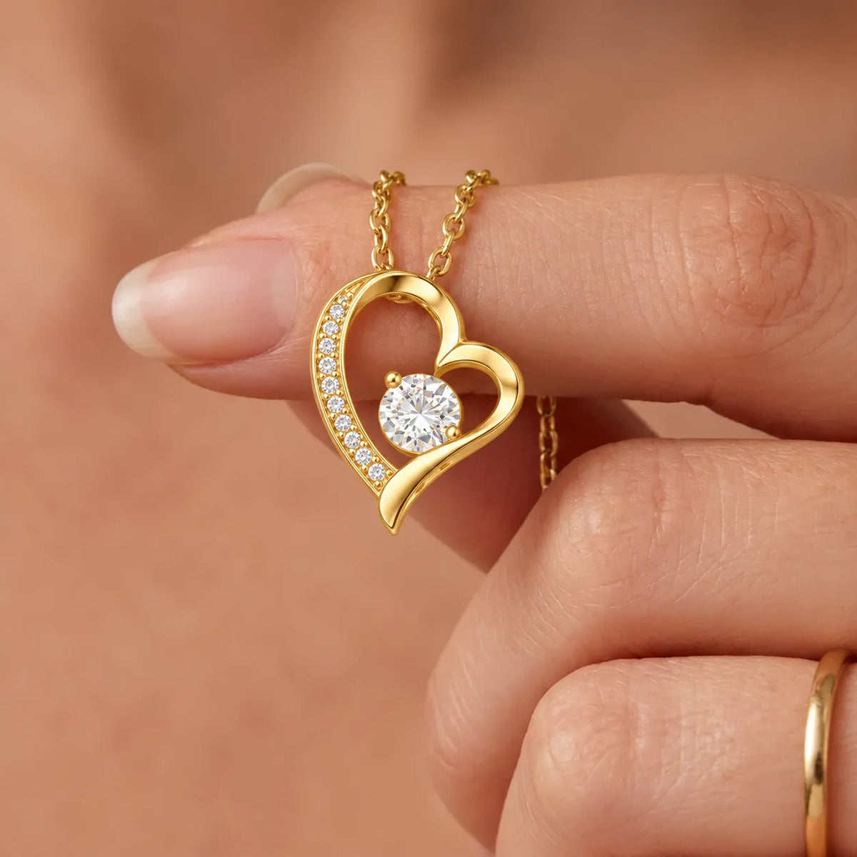 To My Daughter Necklace - Never forget that I love you - Gift from Dad