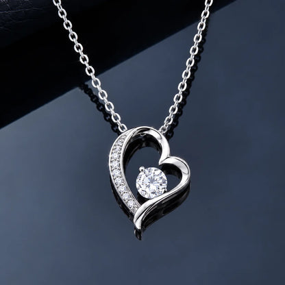 To My Daughter Necklace - Most Beautiful Chapters Of My Life - Forever Rose Gift Box