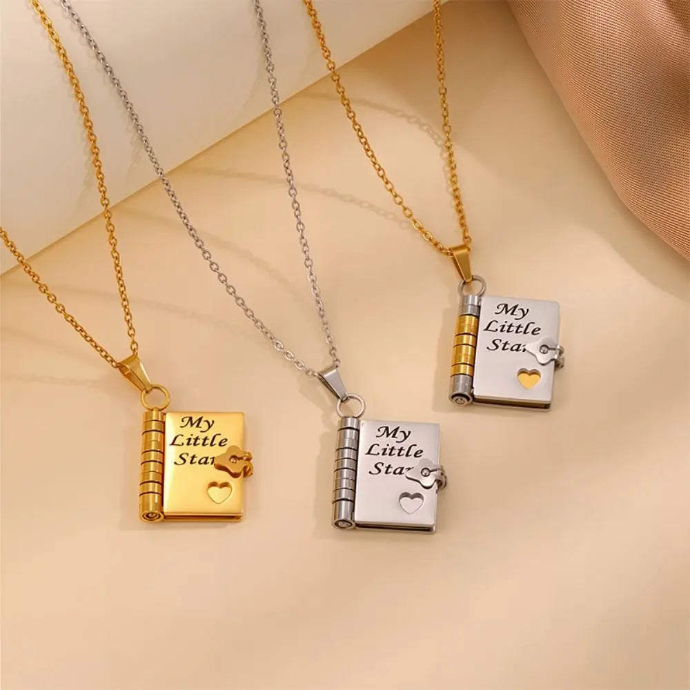 My incredible Daughter Book Necklace