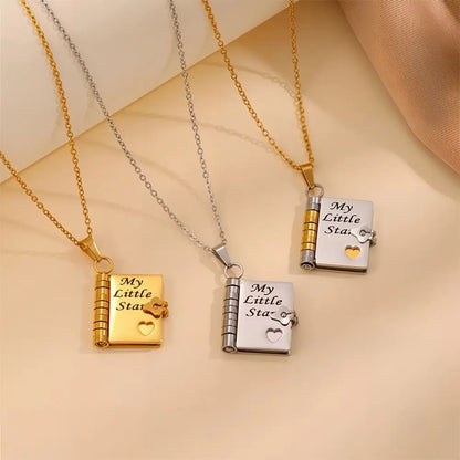 My incredible Daughter Book Necklace