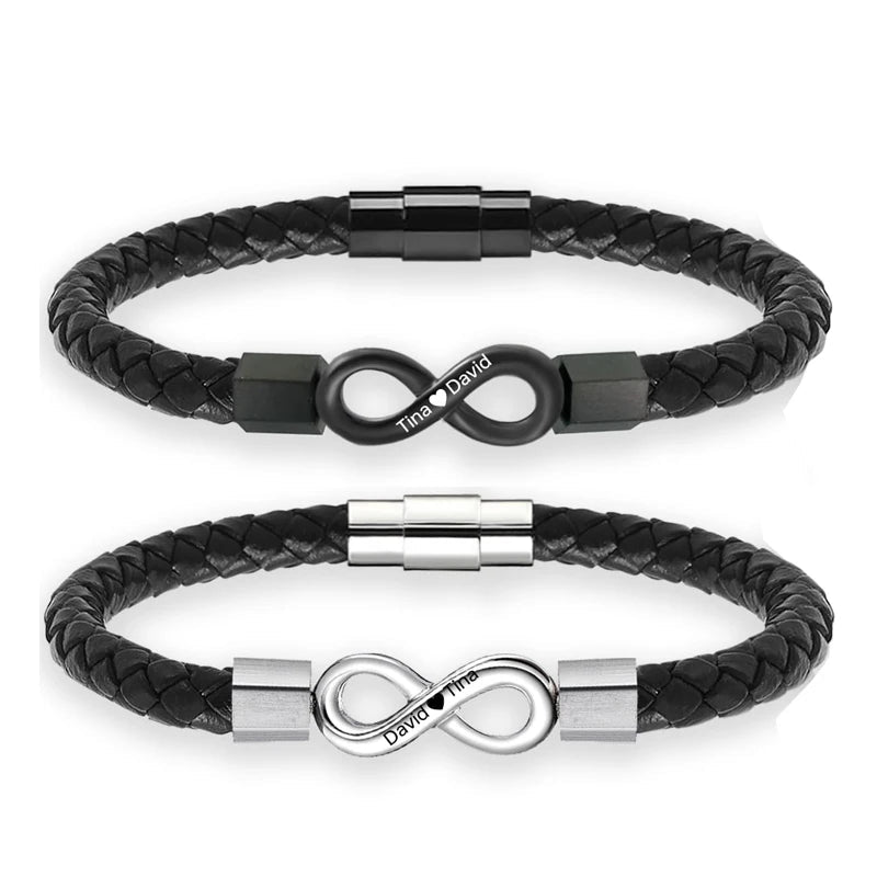 To My Man Infinity Love Bracelet