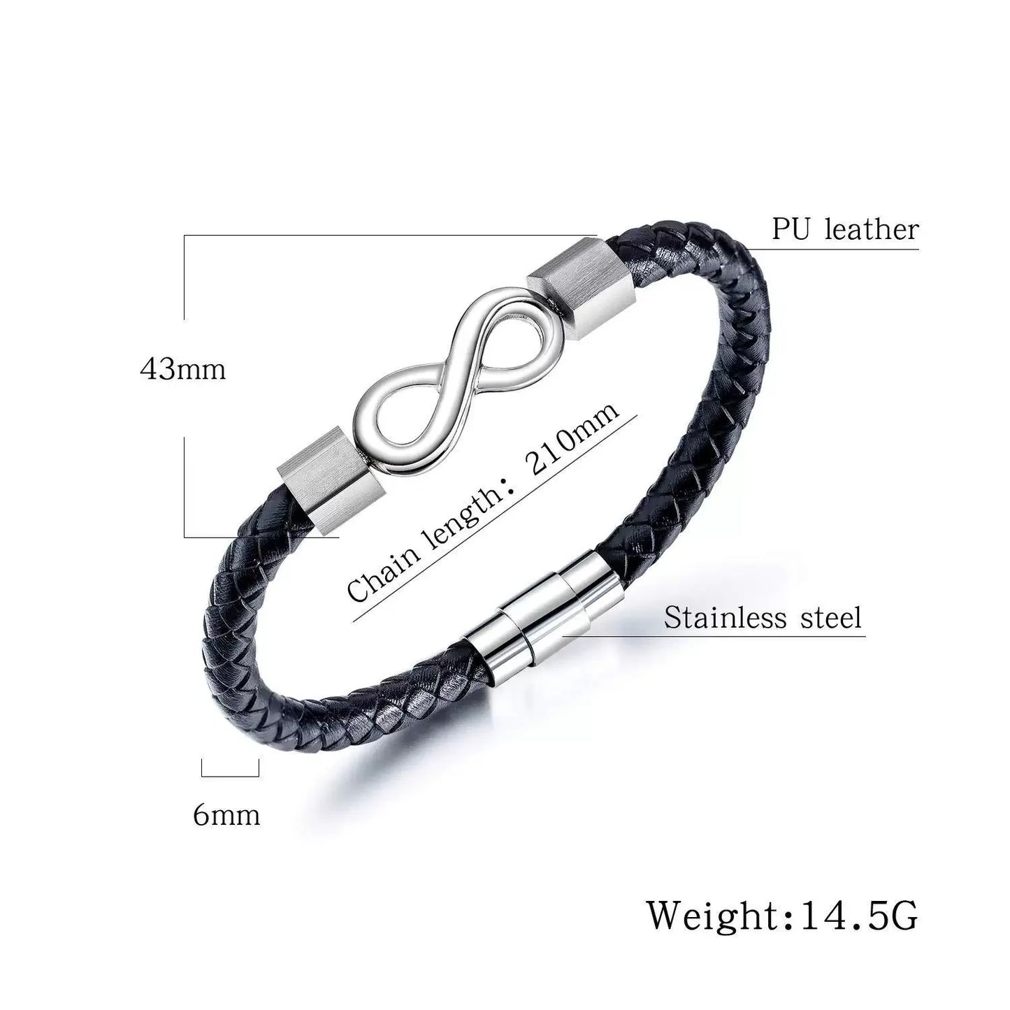 To My Man Infinity Love Bracelet
