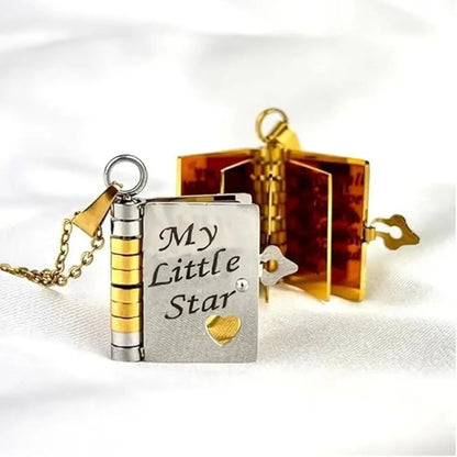 My incredible Daughter Book Necklace