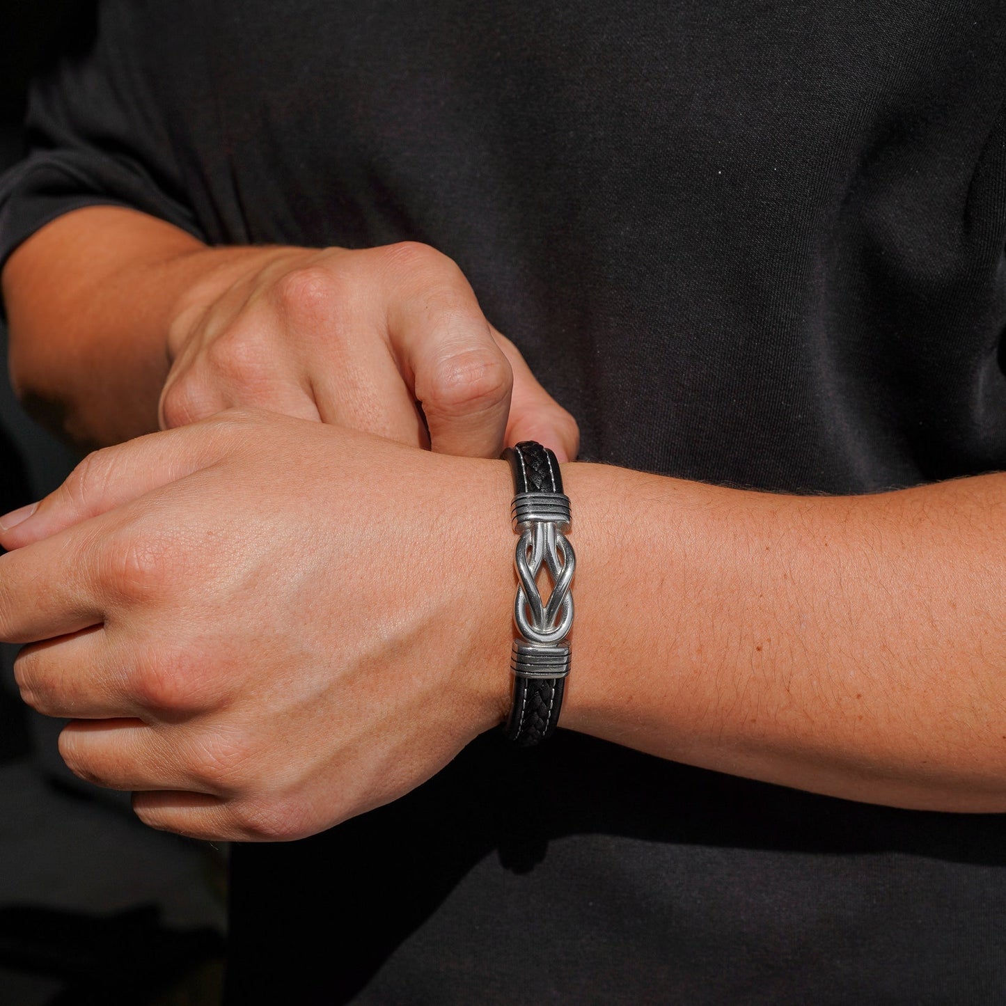 To My Son - Infinity Knot Bracelet