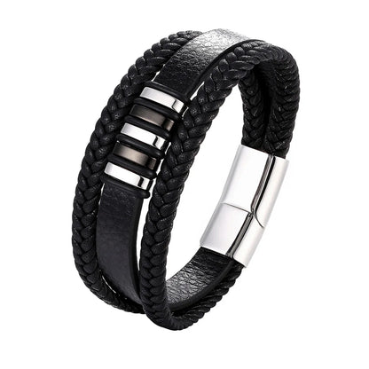 To My Son - Never Alone - Braided Bracelet