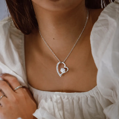 To My Daughter Necklace - Never forget that I love you - Gift from Dad