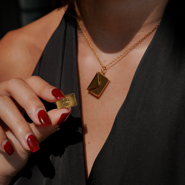 To My Love - Love Letter Necklace