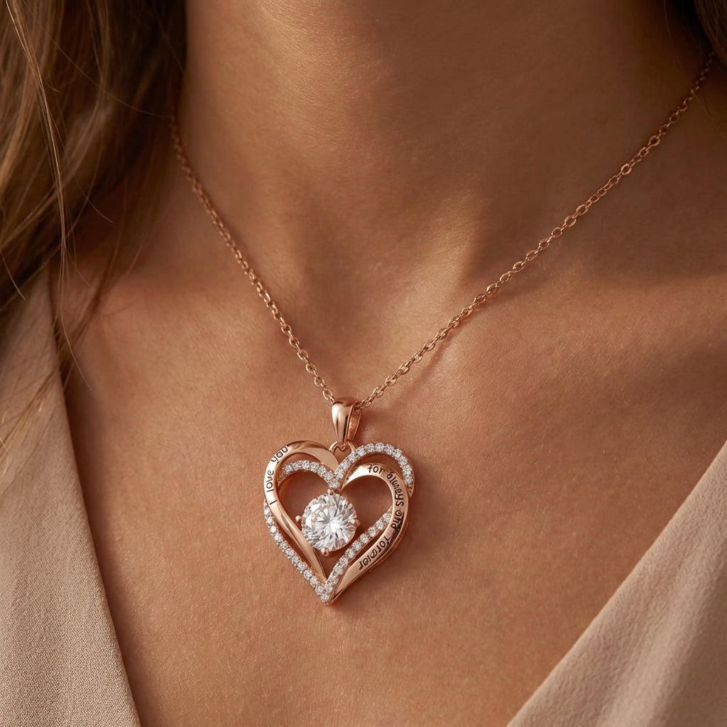 To My Wife Necklace - Gift from Husband