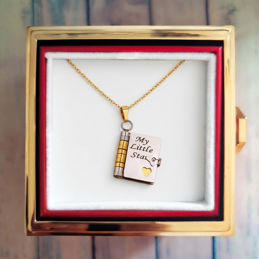 My incredible Daughter Book Necklace