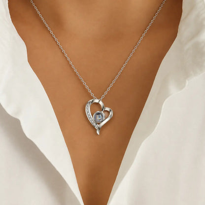 To My Wife - Love You Forever - Customised Photo Necklace