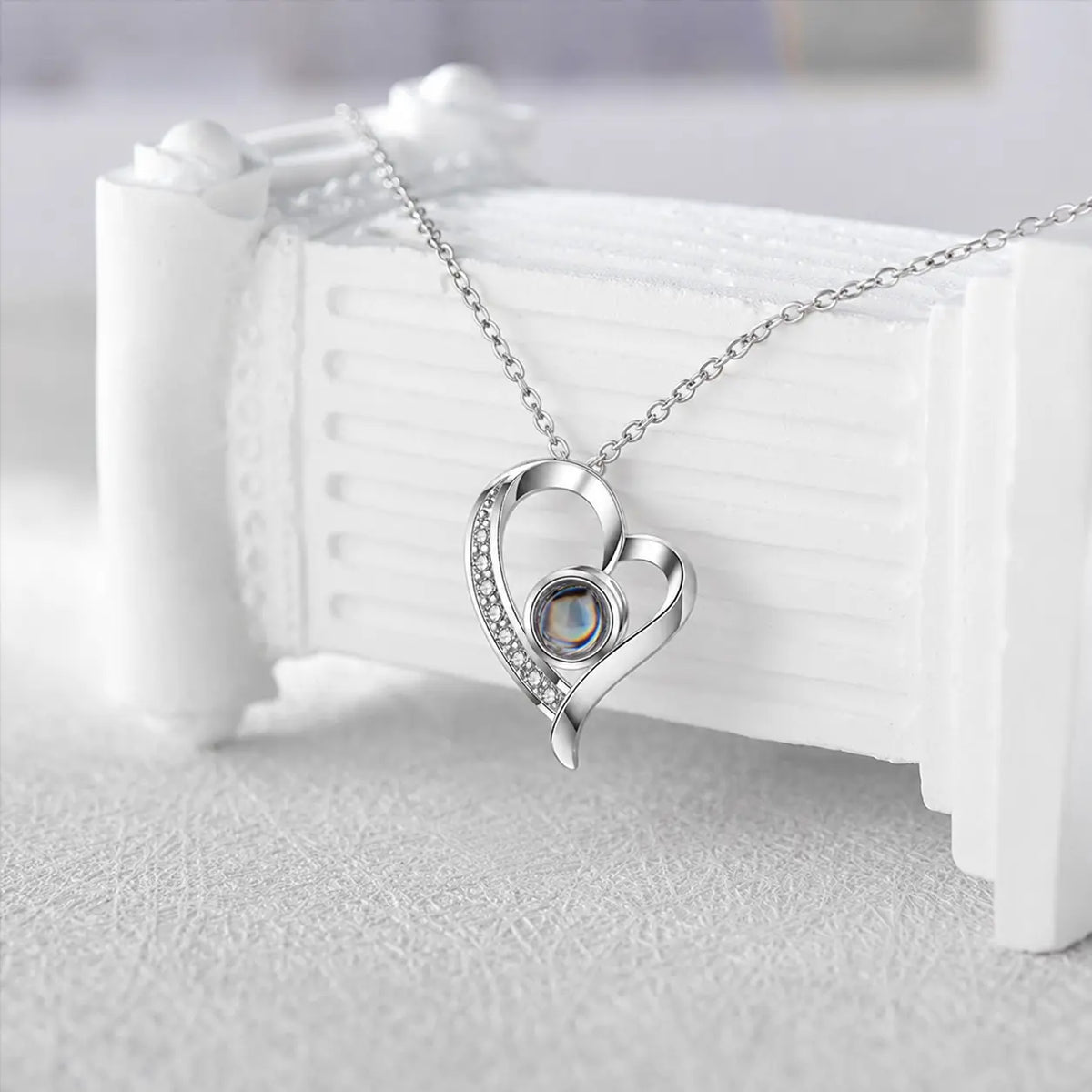 To My Wife - Love You Forever - Customised Photo Necklace