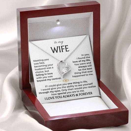 To My Wife - Love Of My Life Necklace