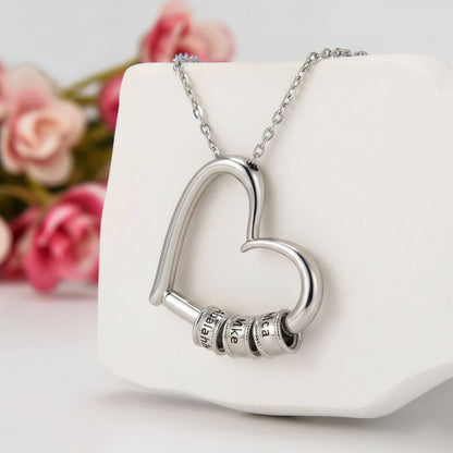 To My Wife - Heart of our family Necklace