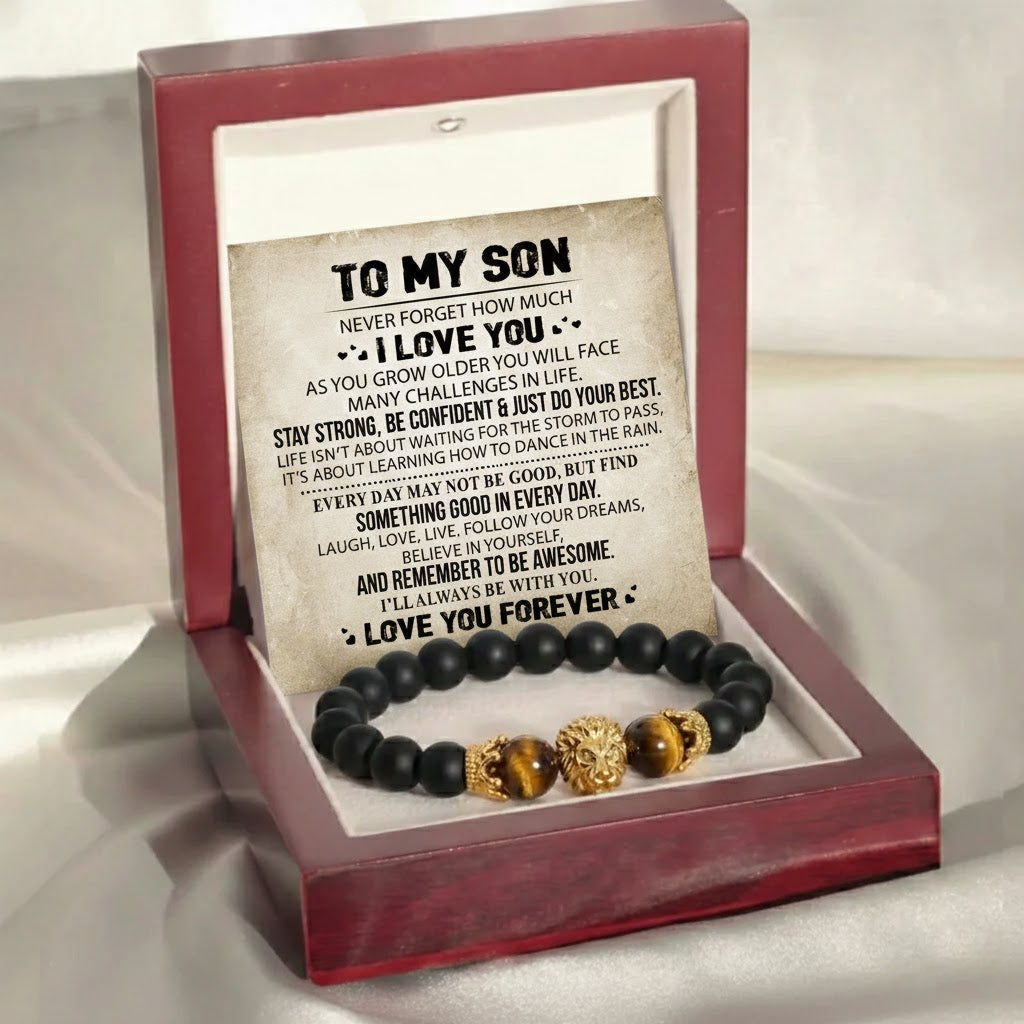 To My Son - King Lion Bracelet