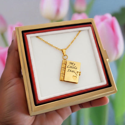 My incredible Daughter Book Necklace