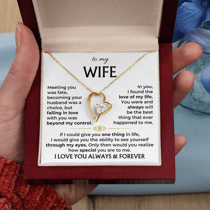 To My Wife - Love Of My Life Necklace